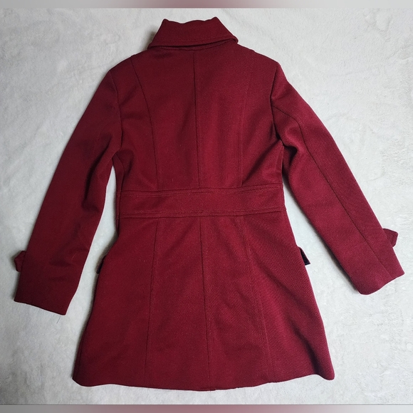Tommy Hilfiger Coat Size XS Xsmall Red Jacket Cover-Up Blazer Suit TH Wear - Picture 6 of 6